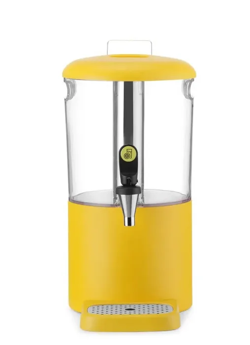 Sulas dispensers 4 l, 315x211x(H)431mm, dzeltens